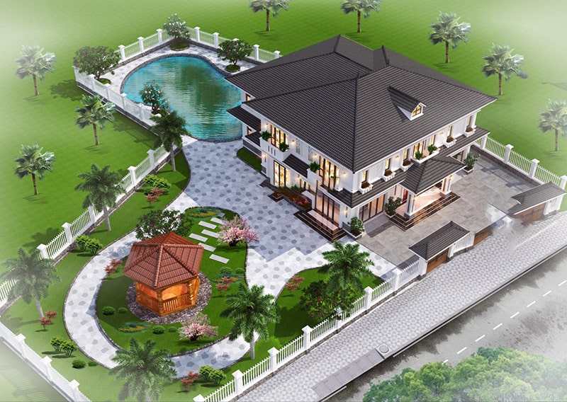 Biệt thự sân vườn