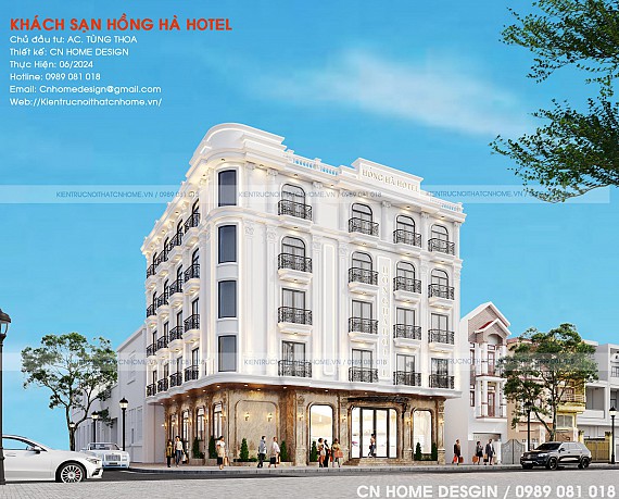 KHÁCH SẠN HỒNG HÀ HOTEL - KĐT GREENPARK - TP. MÓNG CÁI