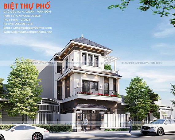 BIỆT THỰ PHỐ - MR. QUÂN - VÂN ĐỒN - QUẢNG NINH