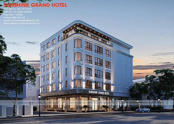 KHÁCH SẠN SUNSHINE GRAND HOTEL - KĐT HỒNG VẬN - TP. MÓNG CÁI
