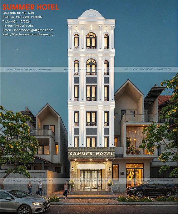 KHÁCH SẠN SUMMER HOTEL - KĐT HỒNG VẬN - TP. MÓNG CÁI