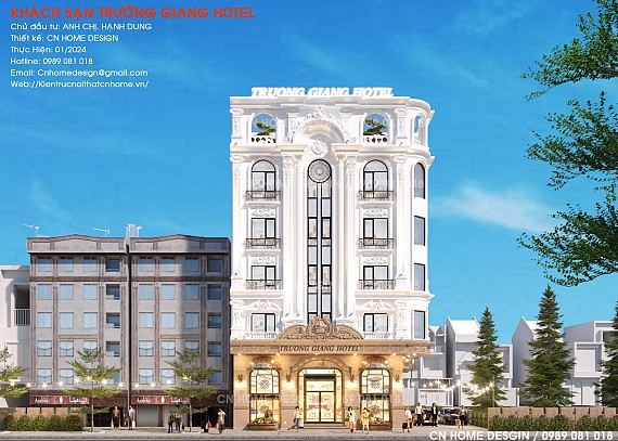 KHÁCH SẠN TRƯỜNG GIANG HOTEL - KĐT BẮC ĐẠI LỘ HÒA BÌNH - TP. MÓNG CÁI